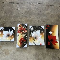 Panel wall paintings