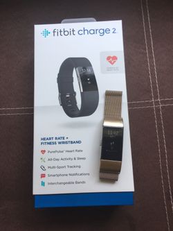 2- Fitbit Charge 2 w/ 6 bands