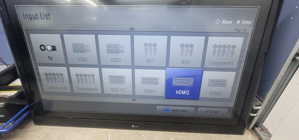 55" LG LX6500 3D TV