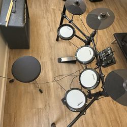 Kids Electric Drum Set 