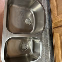 Stainless Steel Double Sink