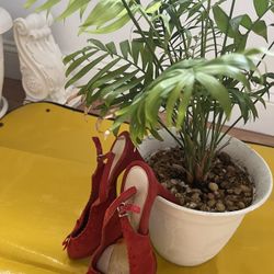 Red Summer Shoes Heels