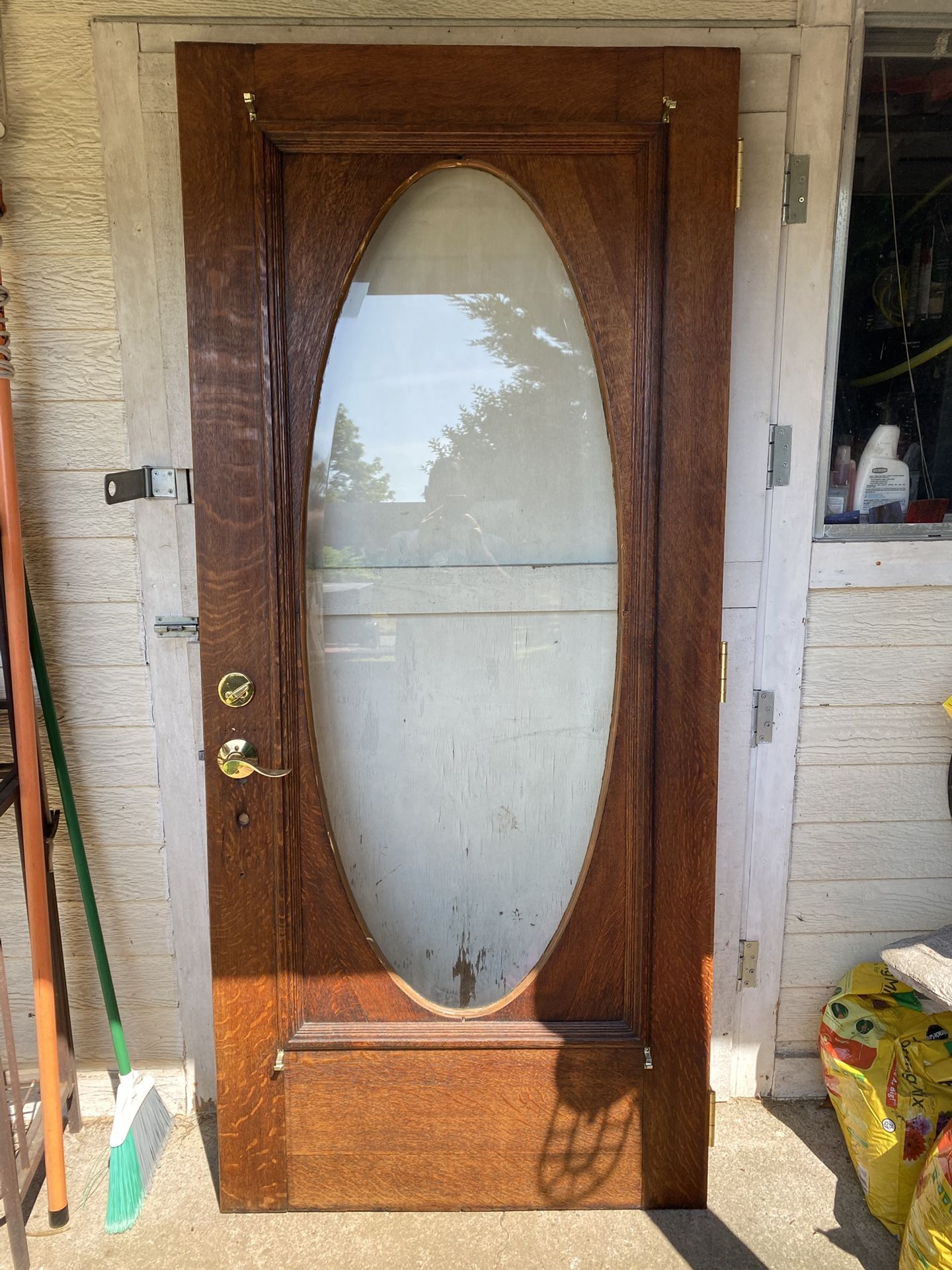 Antique Entry Way Door