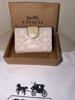 White wallet