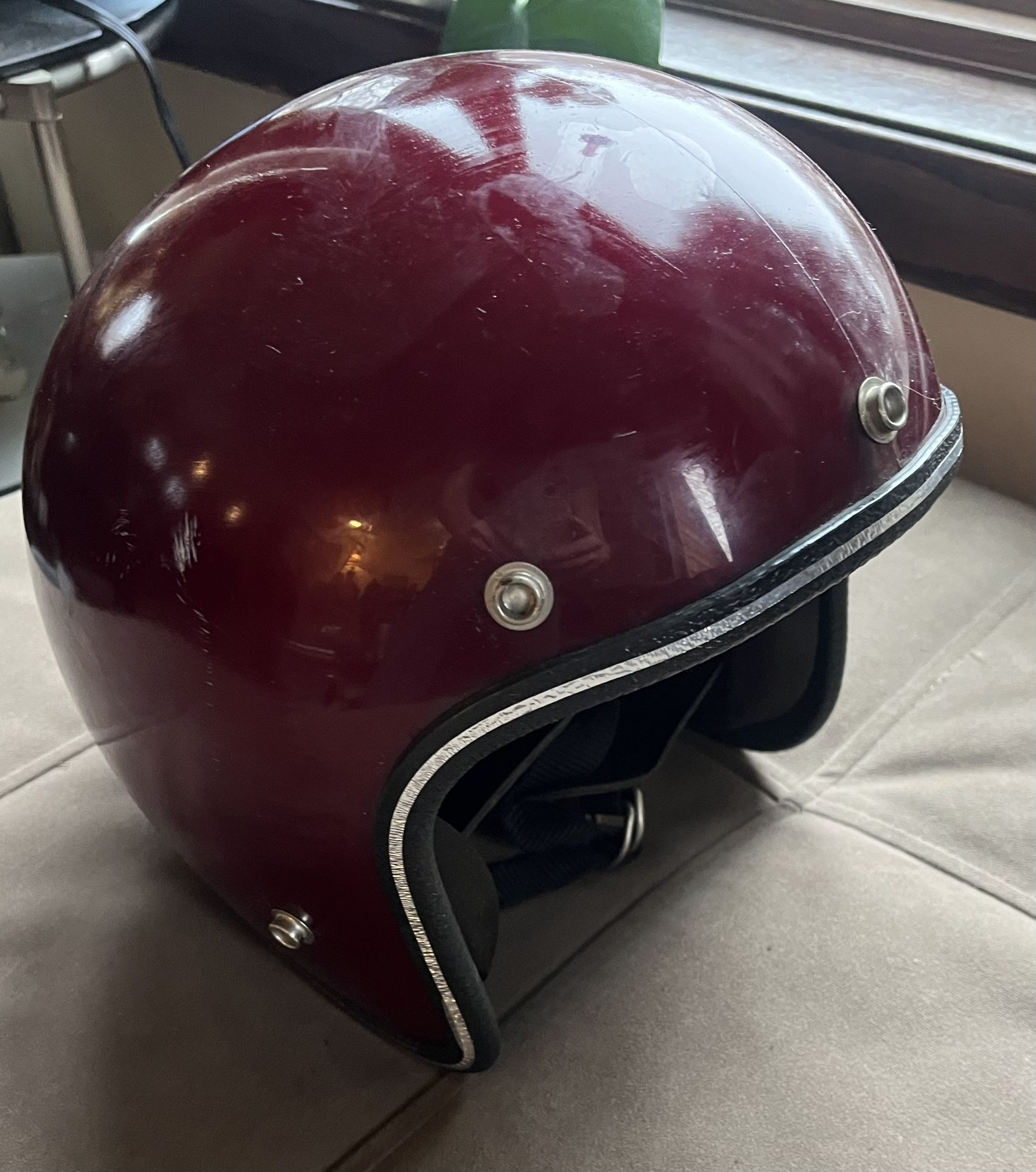 Vintage Arthur Fulmer Motorcycle Helmet Adult S/Youth Large