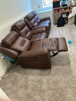 Two recliner sofas for sale -$100 each