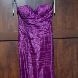 Long Purple Dress
