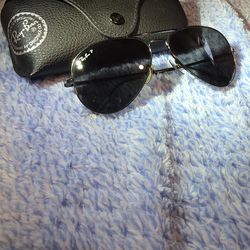 Ray Ban Aviator - Titanium Frame/Polarized Lens