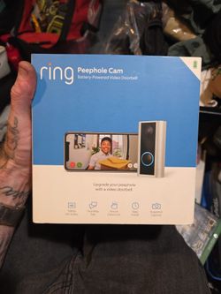 RING PEEPHOLE CAM