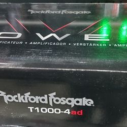 Rockford fosgate Amplifier 