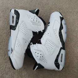 Air Jordan Retro 6 " Reverse Oreo" Size 9 Men 