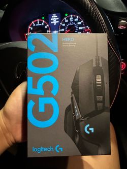 Logitech G502 HERO High Performance Wired Gaming Mouse, HERO 25K Sensor, 25,600 DPI, RGB, Adjustable Weights, Black