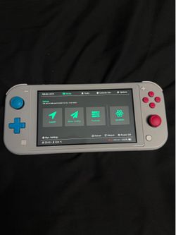 Mod chipped Nintendo switch lite Pokemon edition