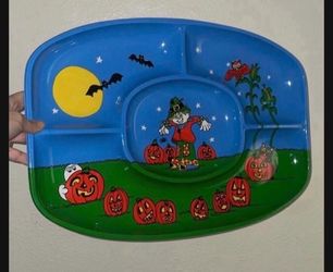 Halloween tray
