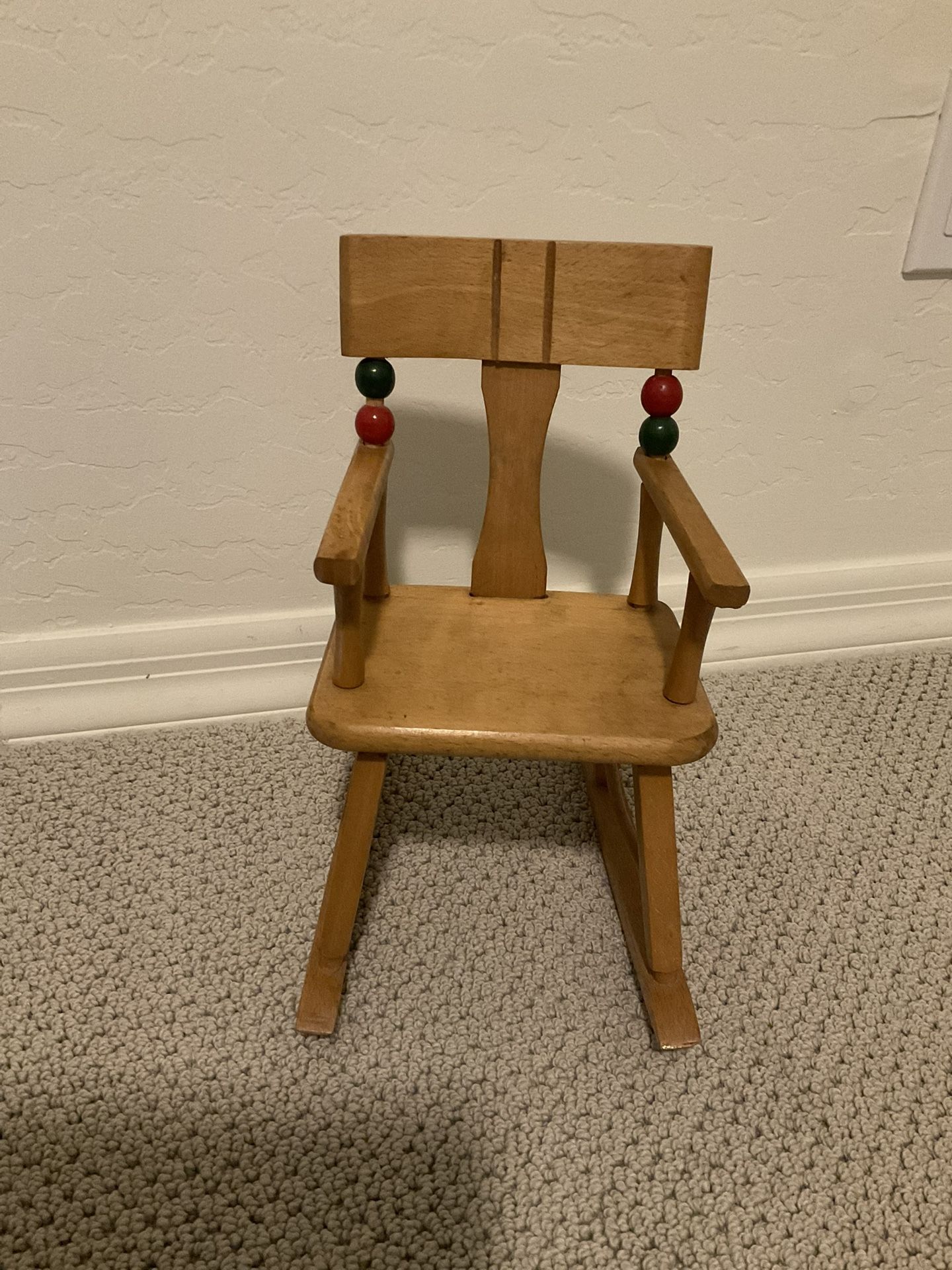 Vintage 193os Doll Rocking Chair