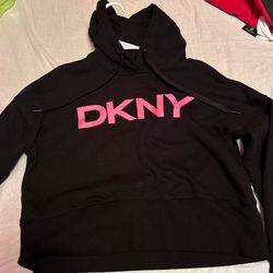 Dkny Cropped Hoodie 