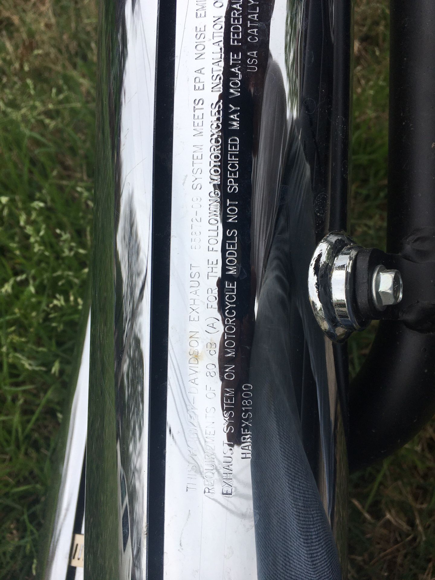 Harley Exhaust With Muffler