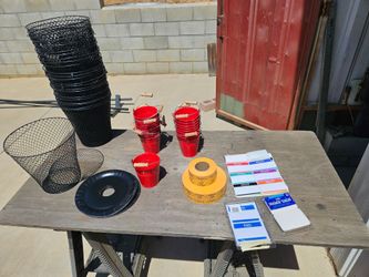 Mixed Event Supply Lot – Baskets, Buckets, Tickets & Name Tags
