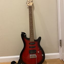 Rogue Rocketeer RR100 Electric Guitar Wine Burst (Pristine Condition)