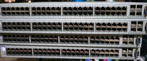 Avaya Networks Baystack 5520-48T-PWR Ethernet Routing Switch