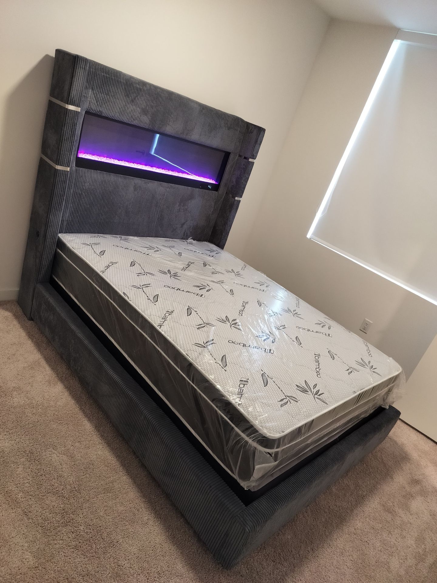 New Fireplace Queen Or King Bed 