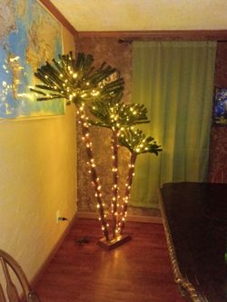 Palm tree Christmas tree