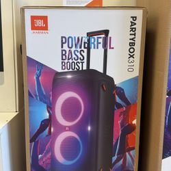 JBL Partybox 310 - Portable Bluetooth Speaker - Karaoke — 18hr battery