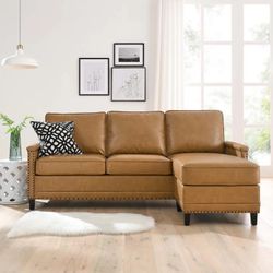 Leather Sectional In Stock For Immidiate Delivery 