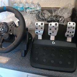 G923 True Force Racing Wheel And Pedals