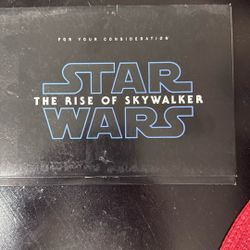 DVD - Star Wars The Rise of Skywalker - FYC - $10