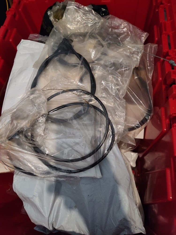 Box Of New Lawnmower Stuff.$300