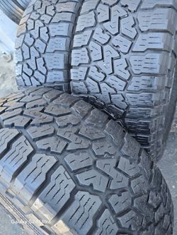 3 Used Tires Lt305 65r18 Falken Wldpeak AT3 $150.00 all 3