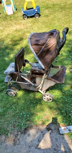 Duo glider double stroller.