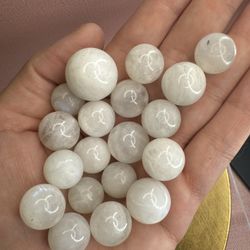 White Moonstone Grey Moonstone 