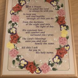 Prayer Plaque 