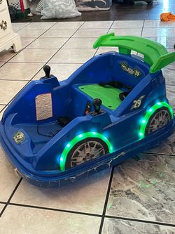 Flybar bumper car ride on