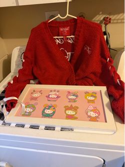 Hello kitty forever 21 red Crop Sweater/picture