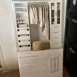 Shelf Storage With Doors