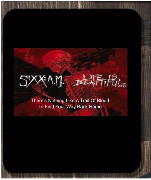 Sixx AM Mouse Pad