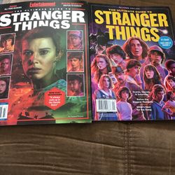 STRANGER THINGS MAGAZINES BRAND NEW