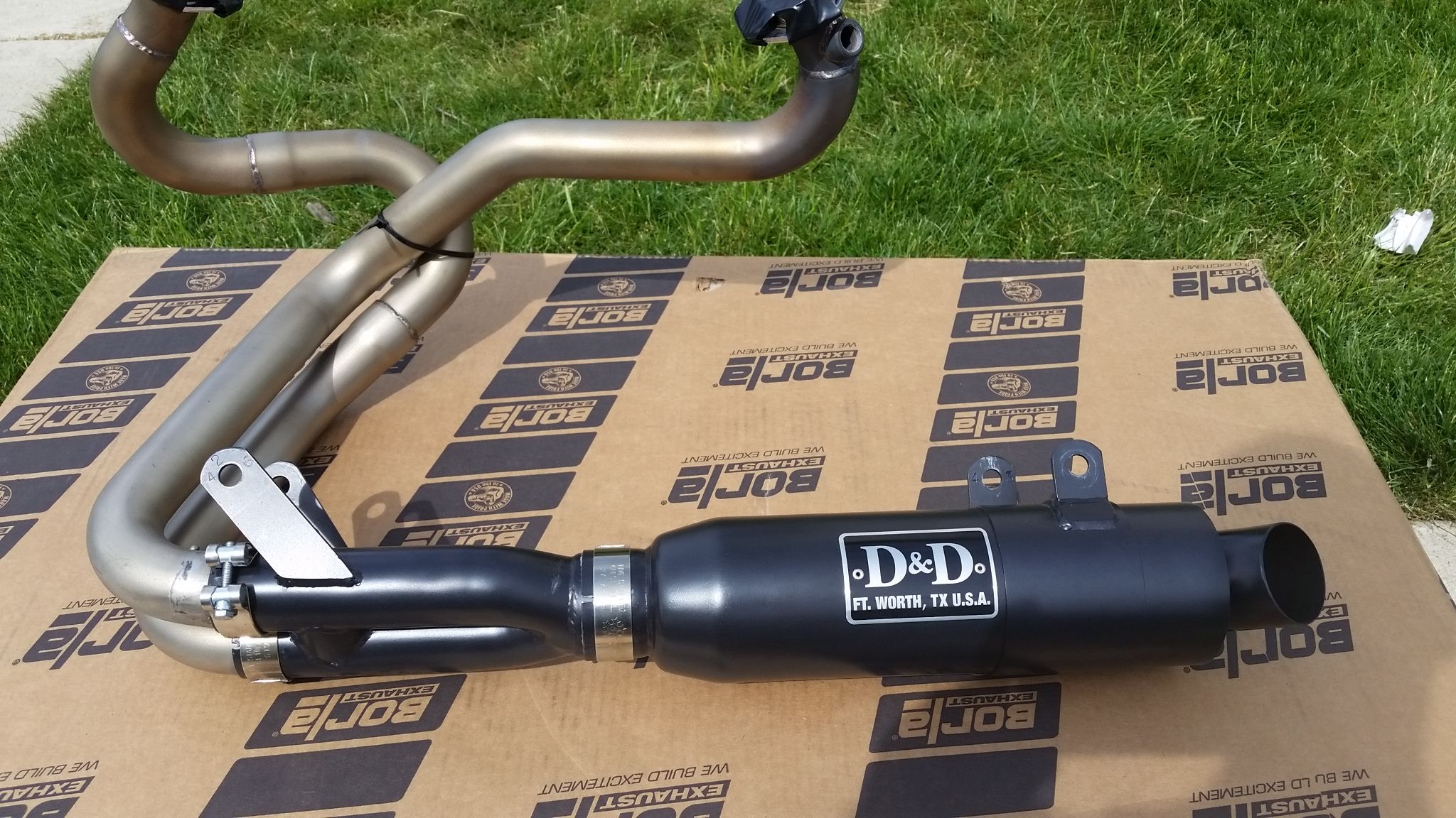 Full D&D exhaust for Buell