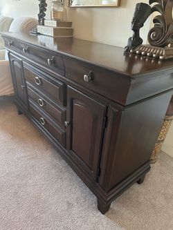 Wooden sideboard