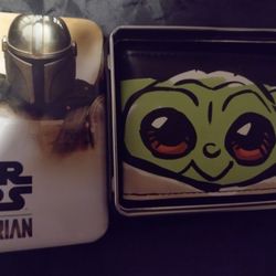 A Grogu Wallet- Bi Fold - Star wars Mandalorian 