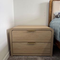New (2) Nightstands And A Dresser