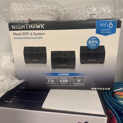 NETGEAR Nighthawk Mesh WiFi 6 System 3 Pc