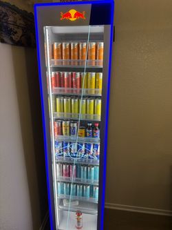 Red Bull Commercial Display Refrigerator