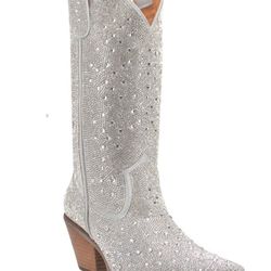 Dingo Silver Dollar Women's Leather Western Boots