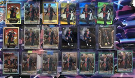 Kylian Mbappe SP Lot Soccer Merlin Topps Futbol 