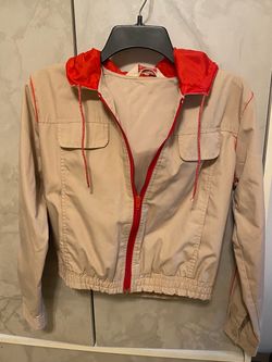 “for city girls” brand, vintage unisex kids lightweight windbreaker jacket