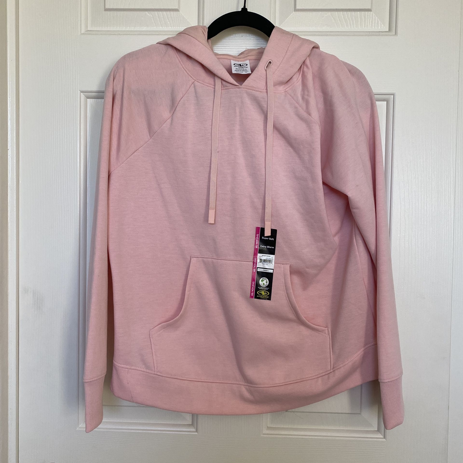 Sweatshirt - Pink - XS - New - Girls